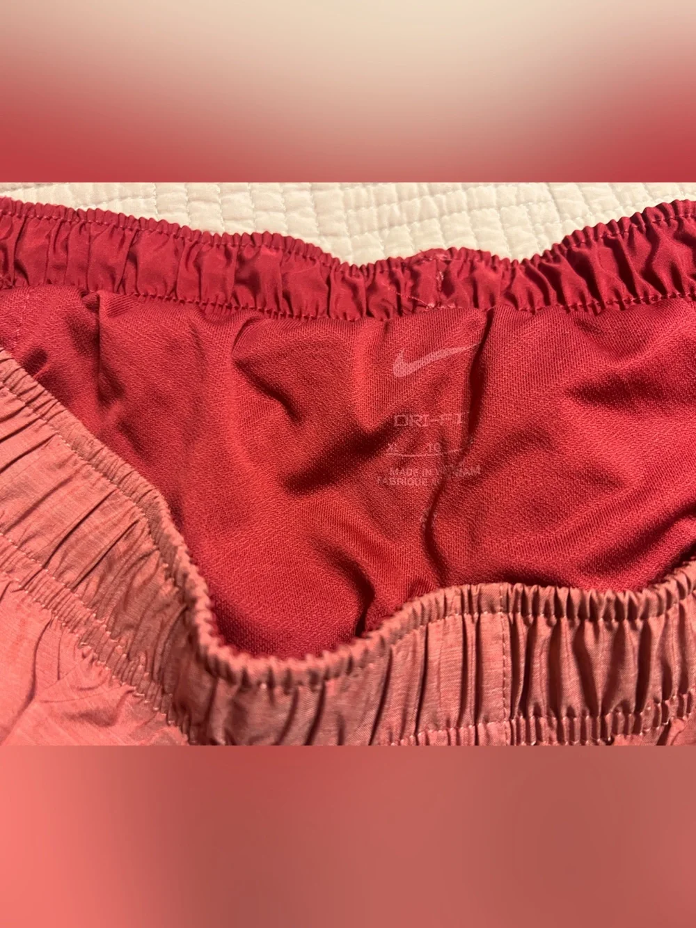 Nike Tempo Women's Deep Red Athletic Shorts